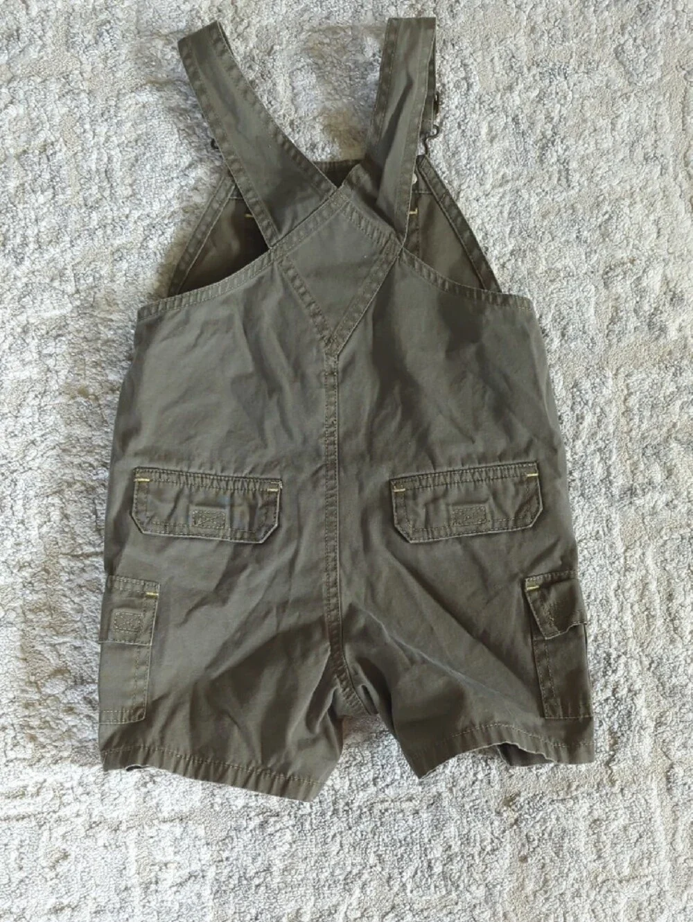 Old Navy Cargo Short Overalls Size 2T